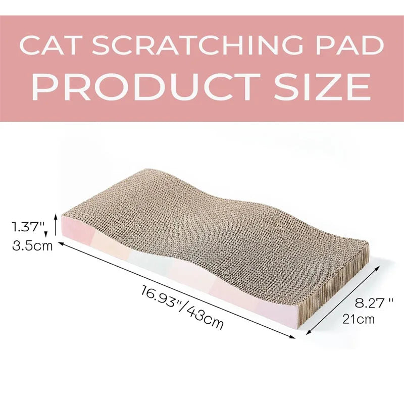 Cardboard Cat Scratcher Lounge Bed