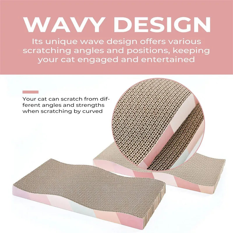 Cardboard Cat Scratcher Lounge Bed