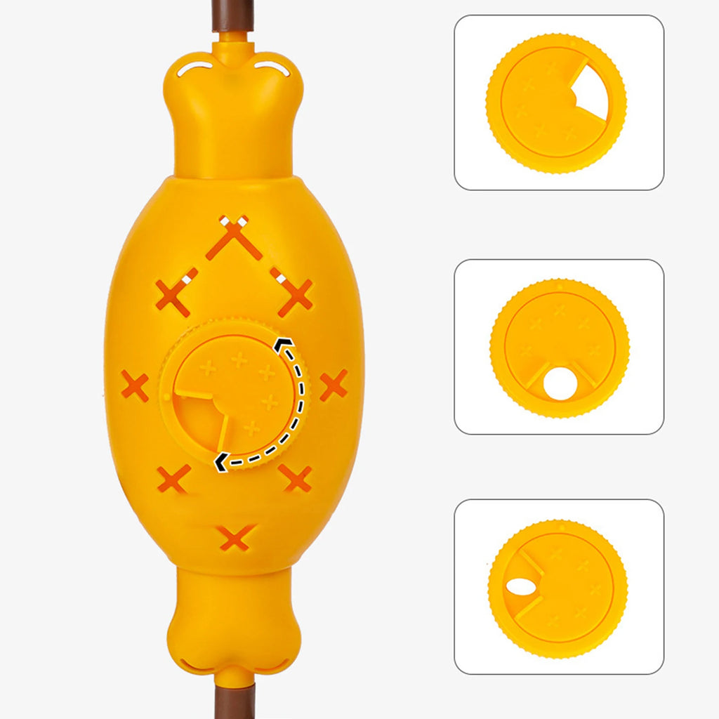 Interactive Cat Feeder – Rotating Slow Feeding & Treat Toy