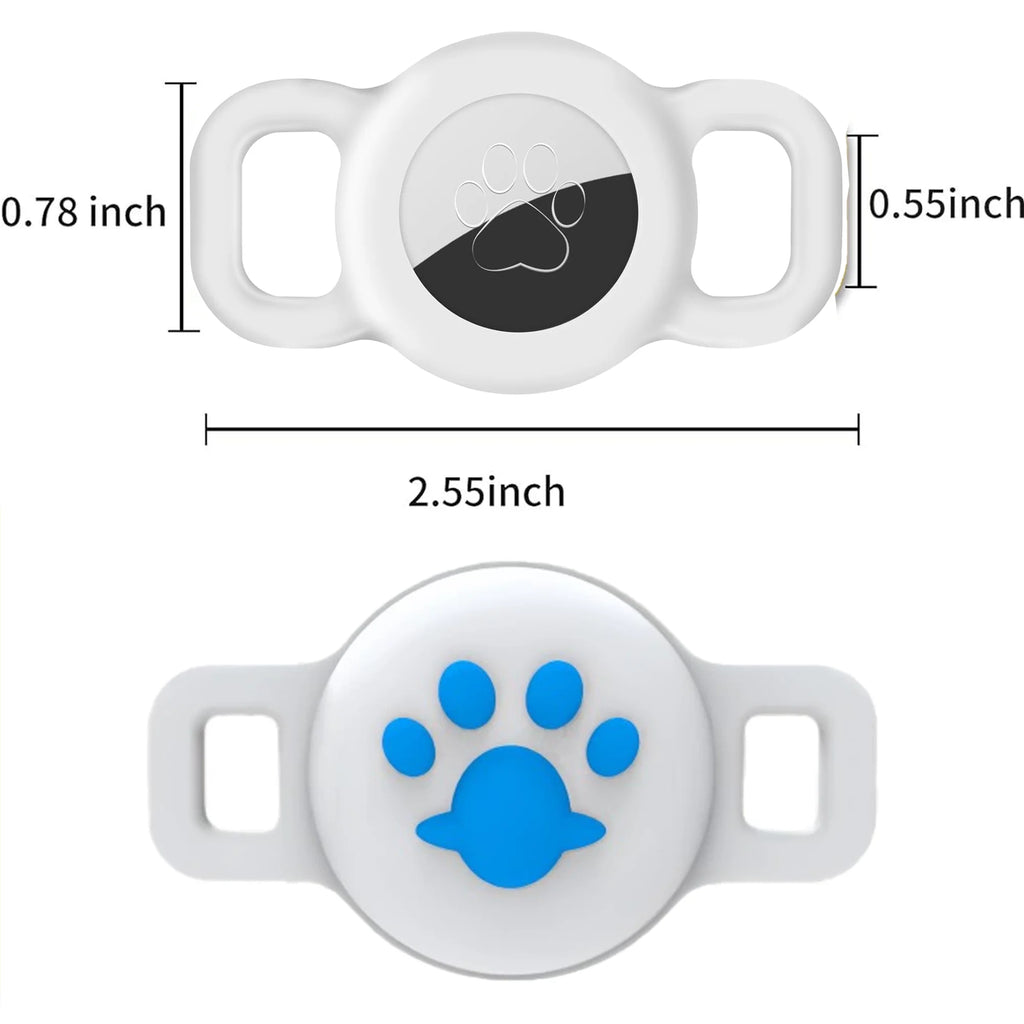 Cat AirTag Holder – Silicone GPS Tracker Collar Case