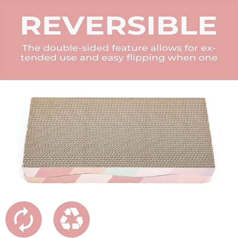 Cardboard Cat Scratcher Lounge Bed