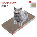 Cardboard Cat Scratcher Lounge Bed