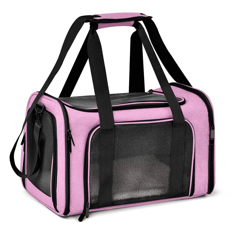 Small Dog Carrier Backpack – Soft-Sided Cat & Pet Travel Bag