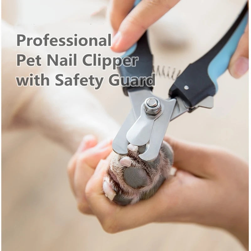 Pet Nail Clipper – Stainless Steel Dog & Cat Grooming Tool