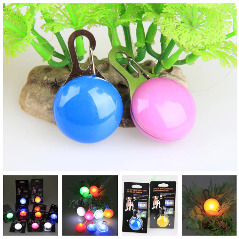 LED Dog Collar Light – Colorful Flashing Pet Safety Light