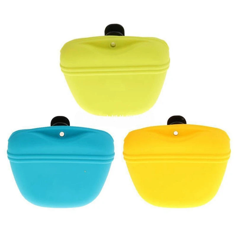 Dog Treat Pouch – Portable Training Bag With Belt Clip