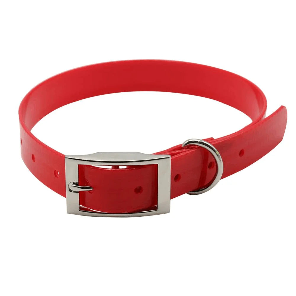 Waterproof Dog Collar – TPU & Nylon Quick Release Reflective Collar