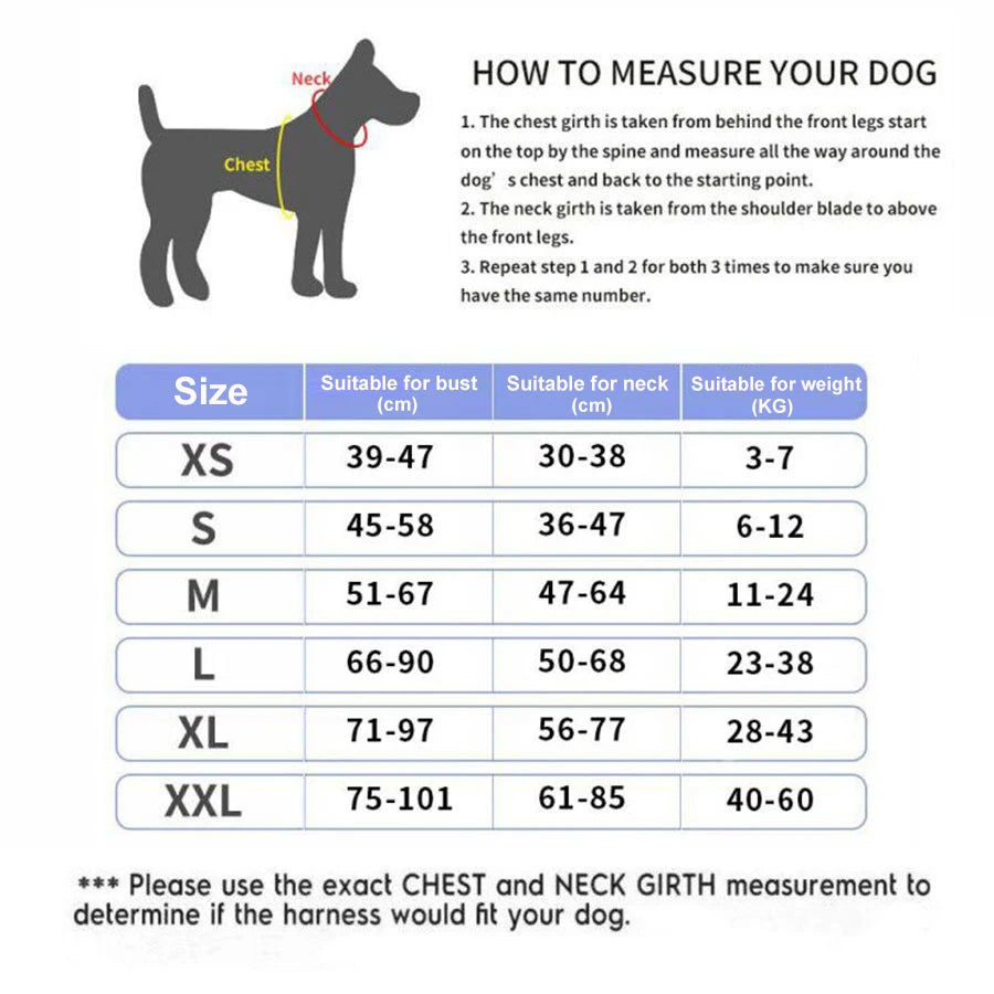 No Pull Dog Harness, Reflective Breathable Vest for Walking