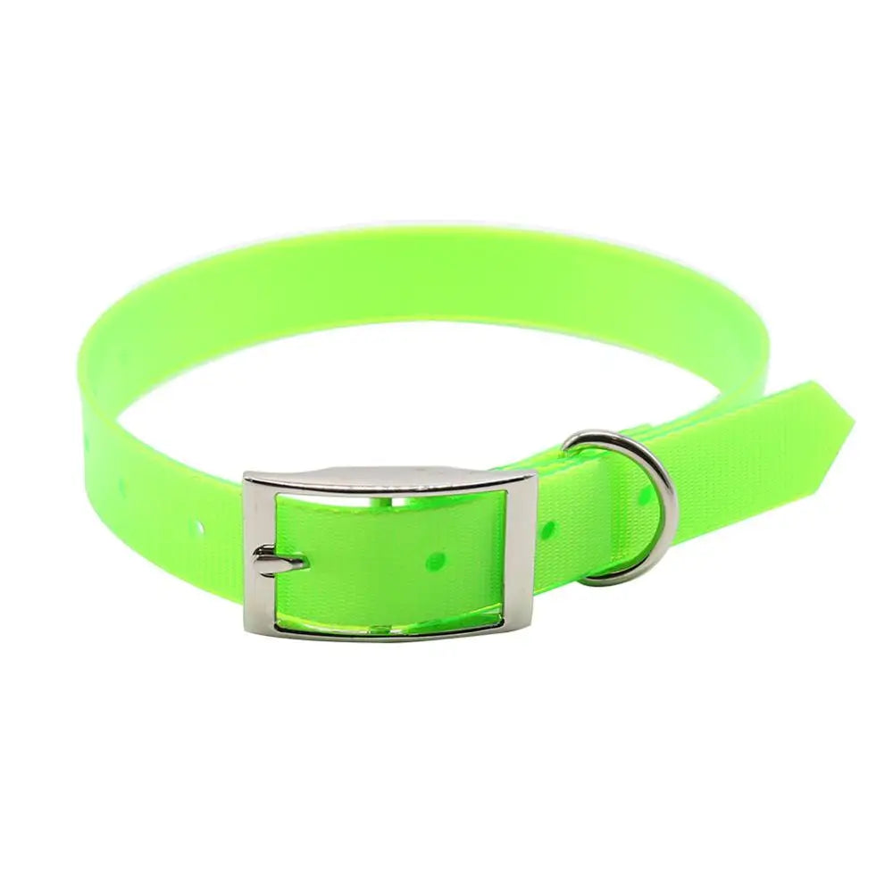 Waterproof Dog Collar – TPU & Nylon Quick Release Reflective Collar