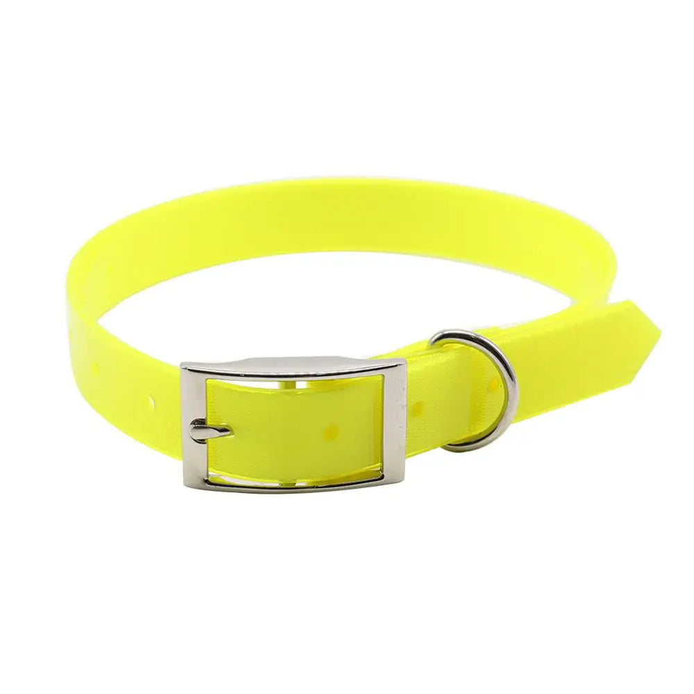 Waterproof Dog Collar – TPU & Nylon Quick Release Reflective Collar