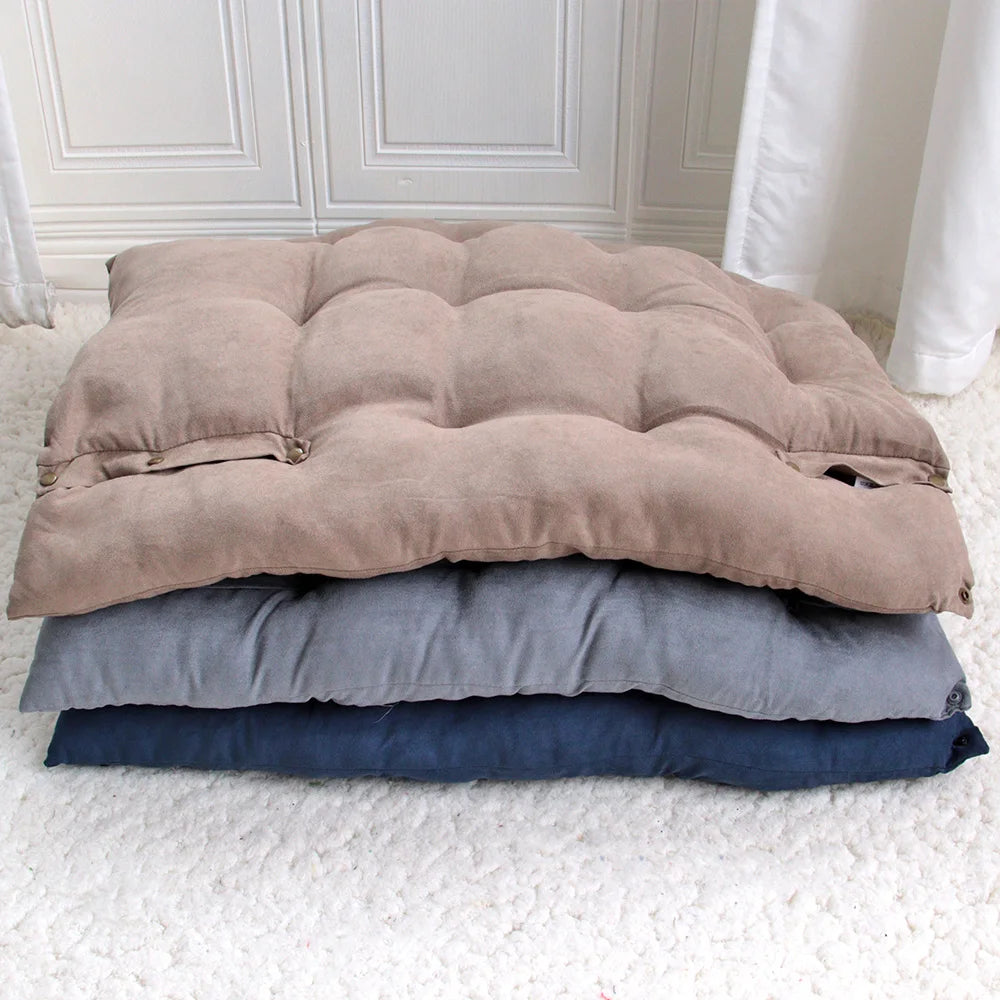 Warm Dog Sofa Bed – Thick Washable Winter Bed for Dogs & Cats