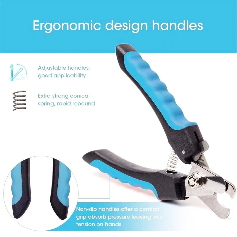 Pet Nail Clipper – Stainless Steel Dog & Cat Grooming Tool
