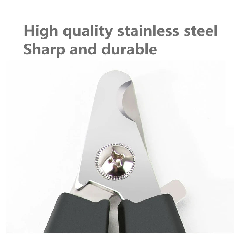 Pet Nail Clipper – Stainless Steel Dog & Cat Grooming Tool
