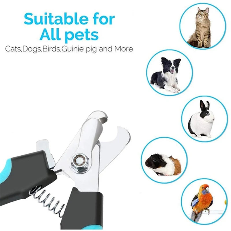 Pet Nail Clipper – Stainless Steel Dog & Cat Grooming Tool