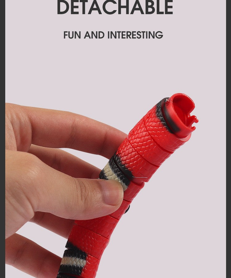 Interactive Snake Cat Toy – Smart Sensing Automatic Rechargeable