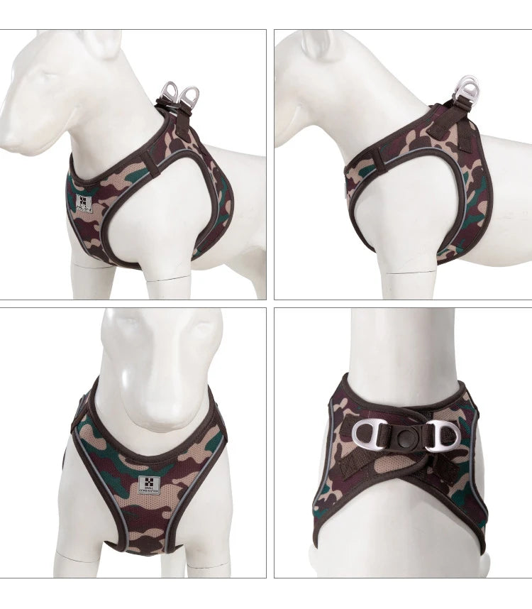 Cat Harness and Leash Set – Reflective Adjustable Vest