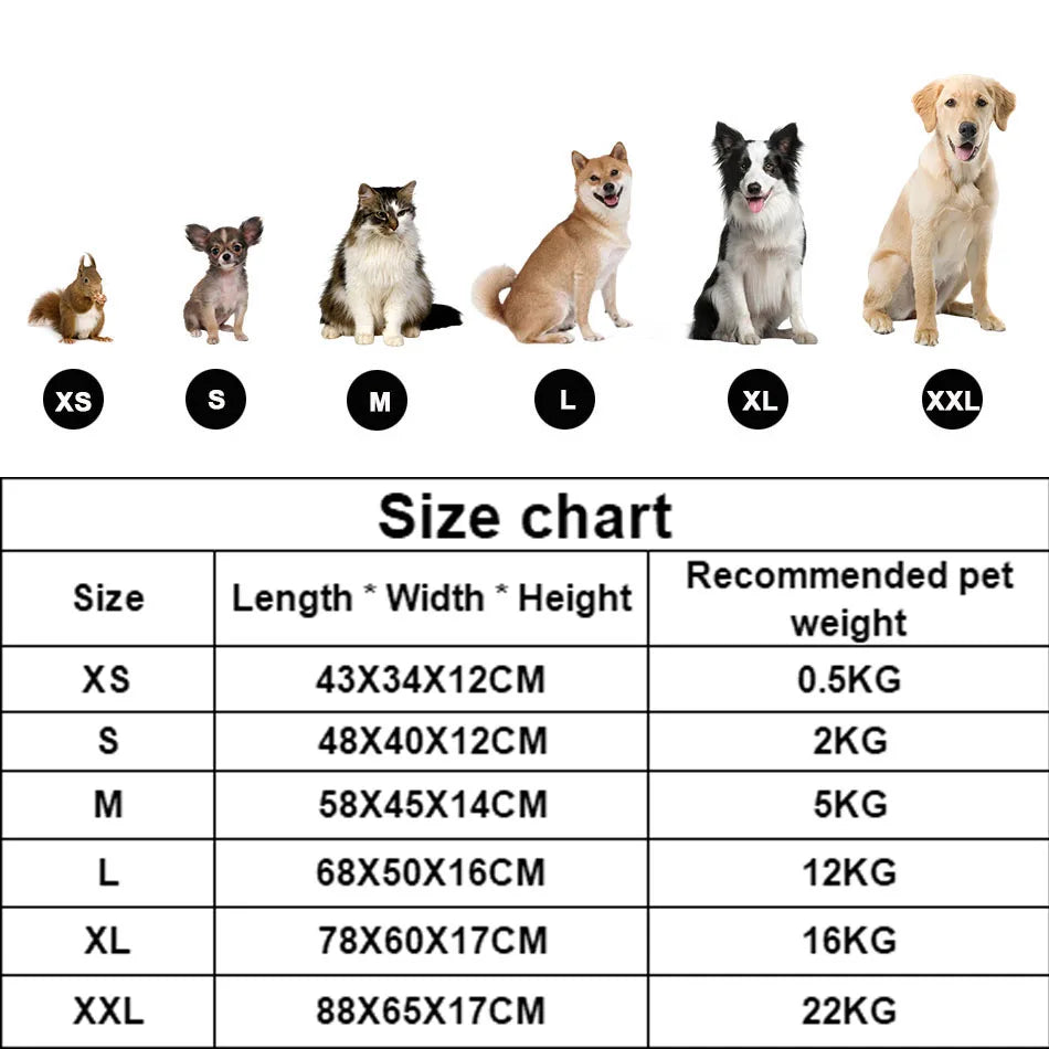 Calming Dog Bed – Plush Waterproof Sofa Bed for Small & Medium Pets