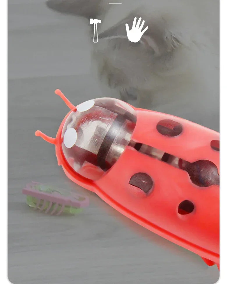 Automatic Cat Toy – Moving Bug Interactive Chase Toy