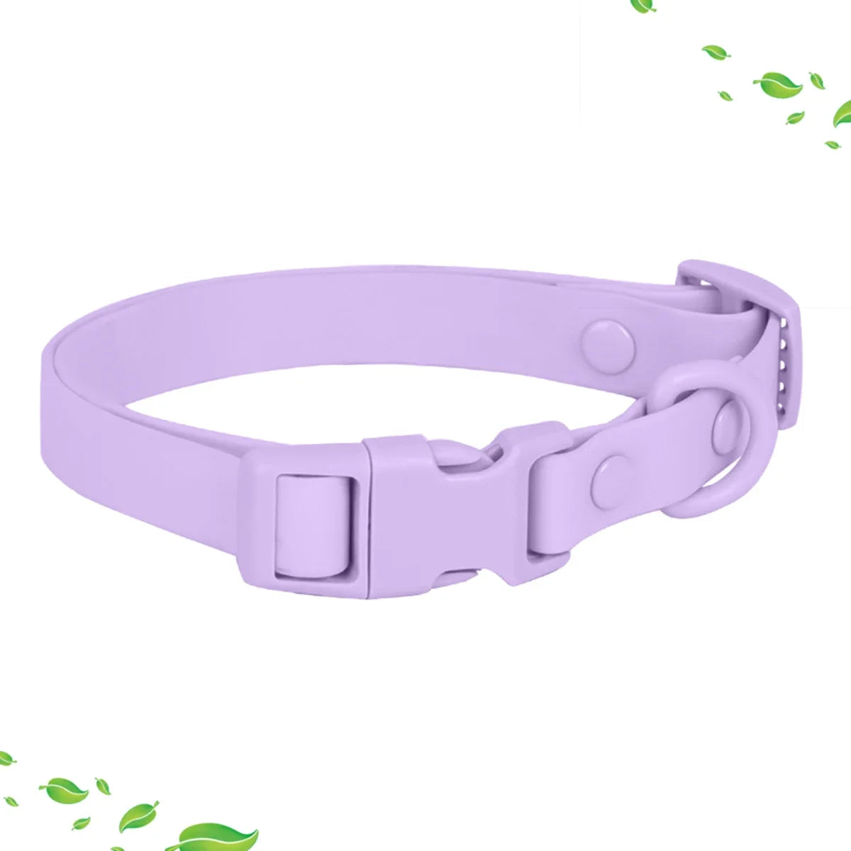 PVC Dog Collar Waterproof Adjustable Breakaway Easy Clean