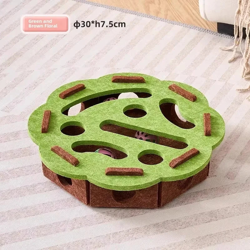 Cat Puzzle Toy Interactive Exercise Ball Toy for Indoor Cats