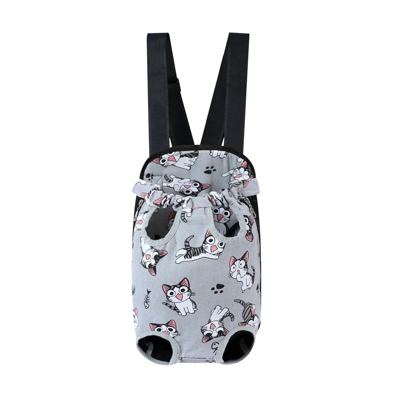 Dog Carrier Backpack – Breathable Mesh Travel Bag for Small Dogs