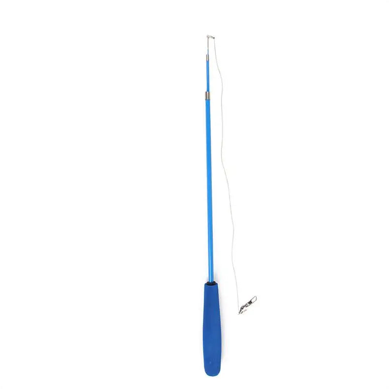 Cat Feather Wand Toy – 11 Piece Retractable Teaser Set