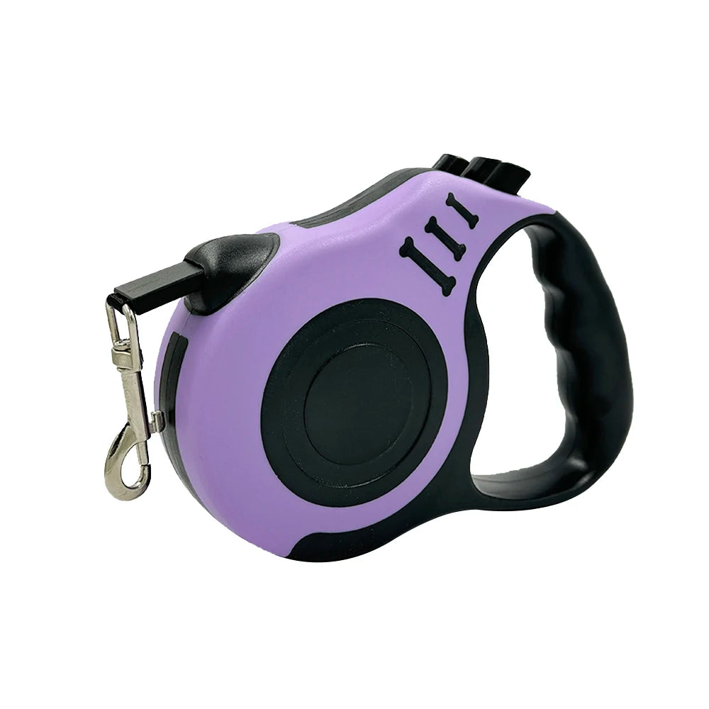 Retractable Dog Leash – 3m & 5m Automatic Nylon Lead