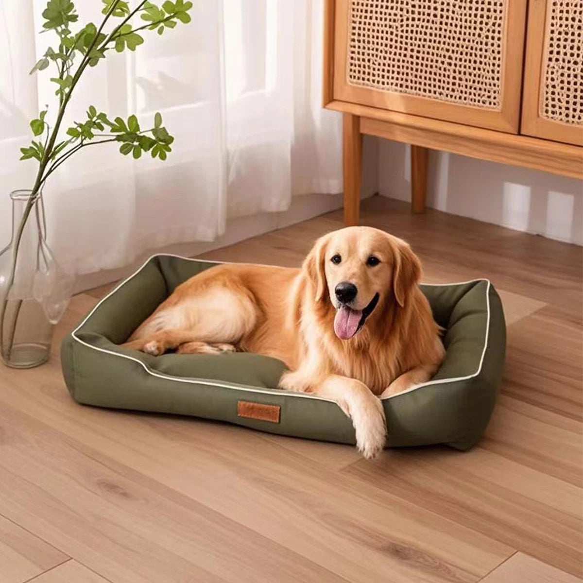 Waterproof Dog Bed – Thick Non-Slip Sofa Bed for Large Dogs & Cats