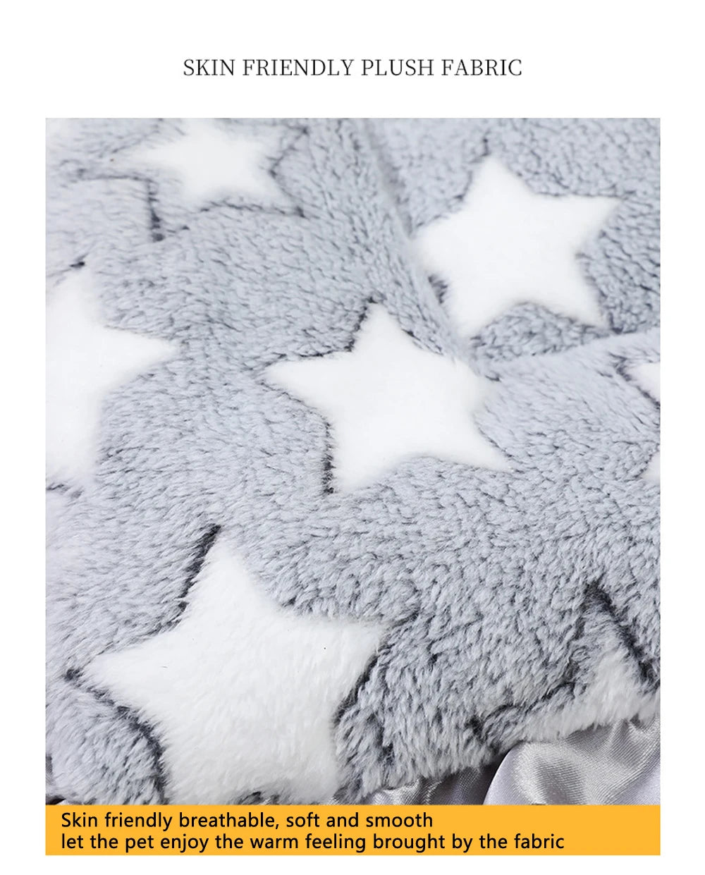 Cat Sleeping Mat – Soft Plush Winter Bed for Cats & Small Dogs