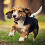 Dog Bone Chew Toy – Wooden Puppy Toy for Small to Large Dogs