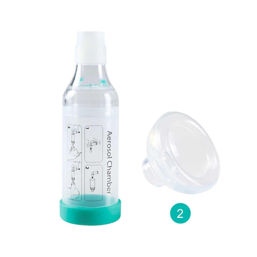 Cat Inhaler Spacer Aerosol Chamber with Silicone Masks