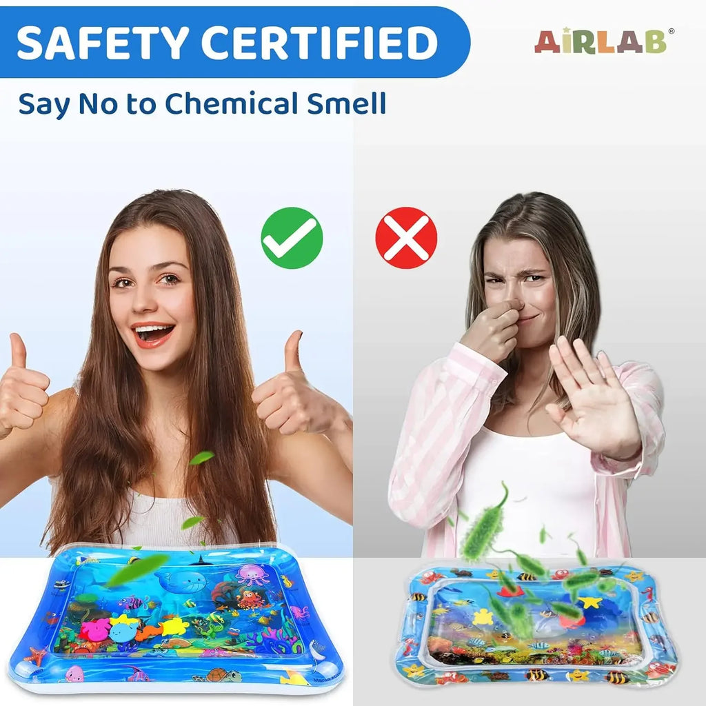 Pet Water Sensory Play Mat – Inflatable Ocean Playmat