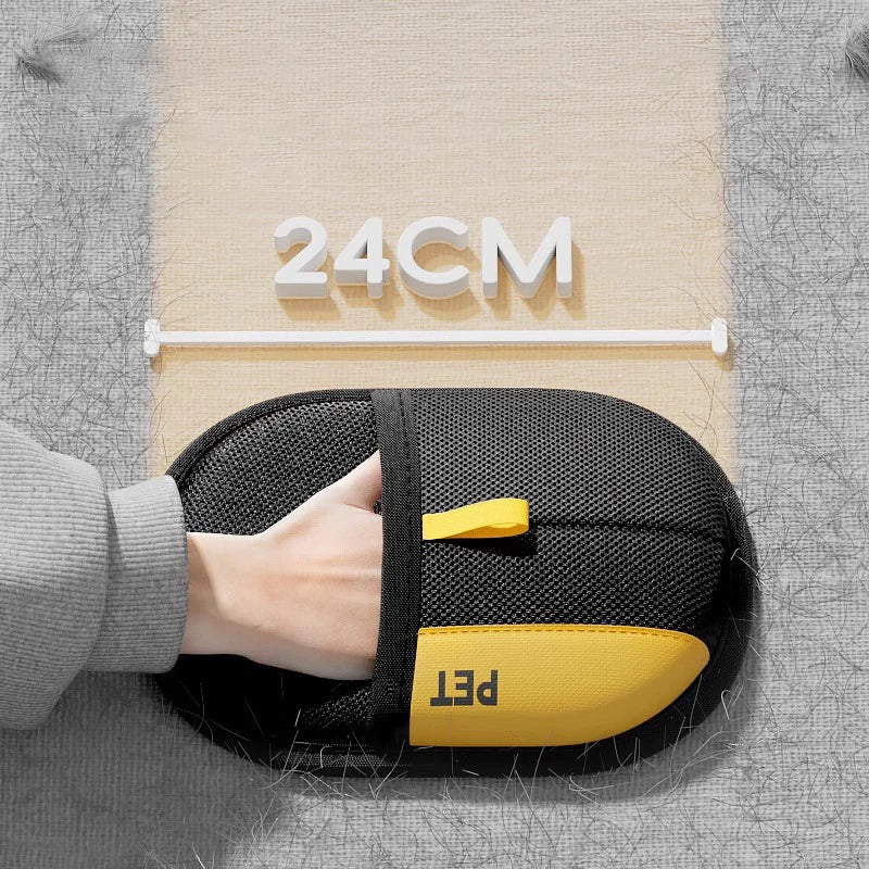 Pet Hair Removal Glove – Double-Sided Dog & Cat Grooming Tool