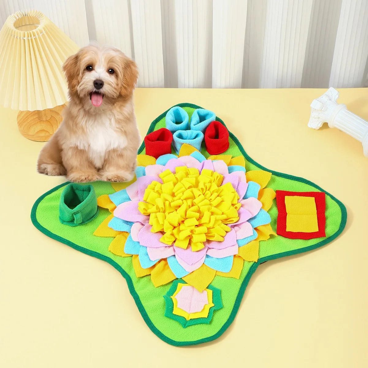 Snuffle Mat for Dogs – Interactive Foraging & Puzzle Feeder