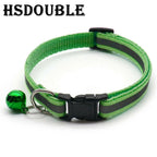 Reflective Cat Collar with Bell, Adjustable Breakaway 2-Pack
