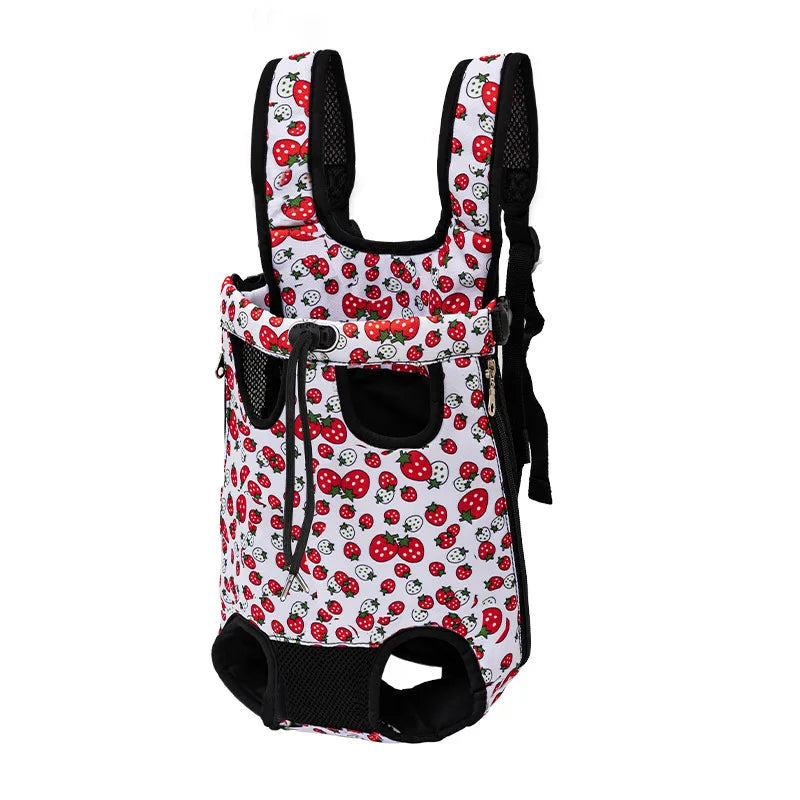 Dog Carrier Backpack – Breathable Mesh Travel Bag for Small Dogs