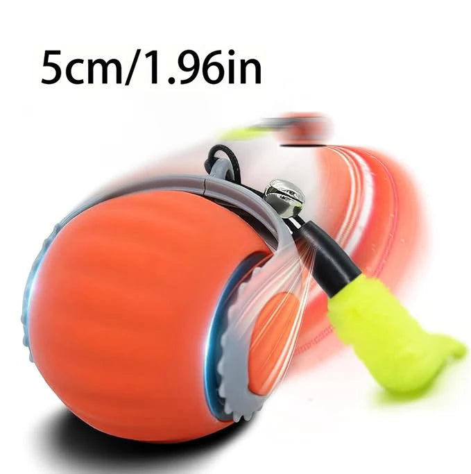 Automatic Interactive Cat Toy Ball – USB Rechargeable Rolling Toy