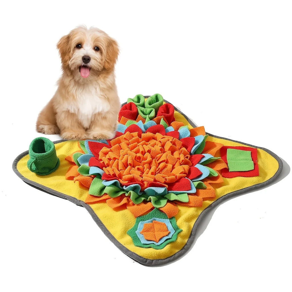 Dog Snuffle Mat – Interactive Foraging & Slow Feeder Toy