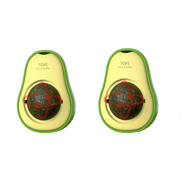 Catnip Ball Cat Toy – Teeth Cleaning & Interactive Dental Toy