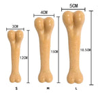 Dog Bone Chew Toy – Wooden Puppy Toy for Small to Large Dogs