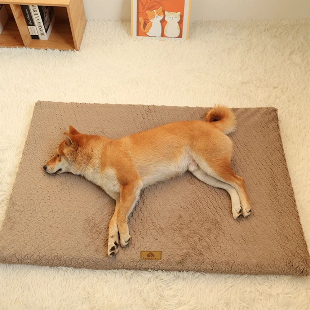 Orthopedic Dog Bed – Washable Crate Bed with Removable Cover