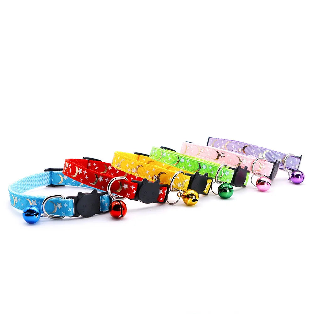 Reflective Cat Collar – Adjustable Breakaway Collar with Bell
