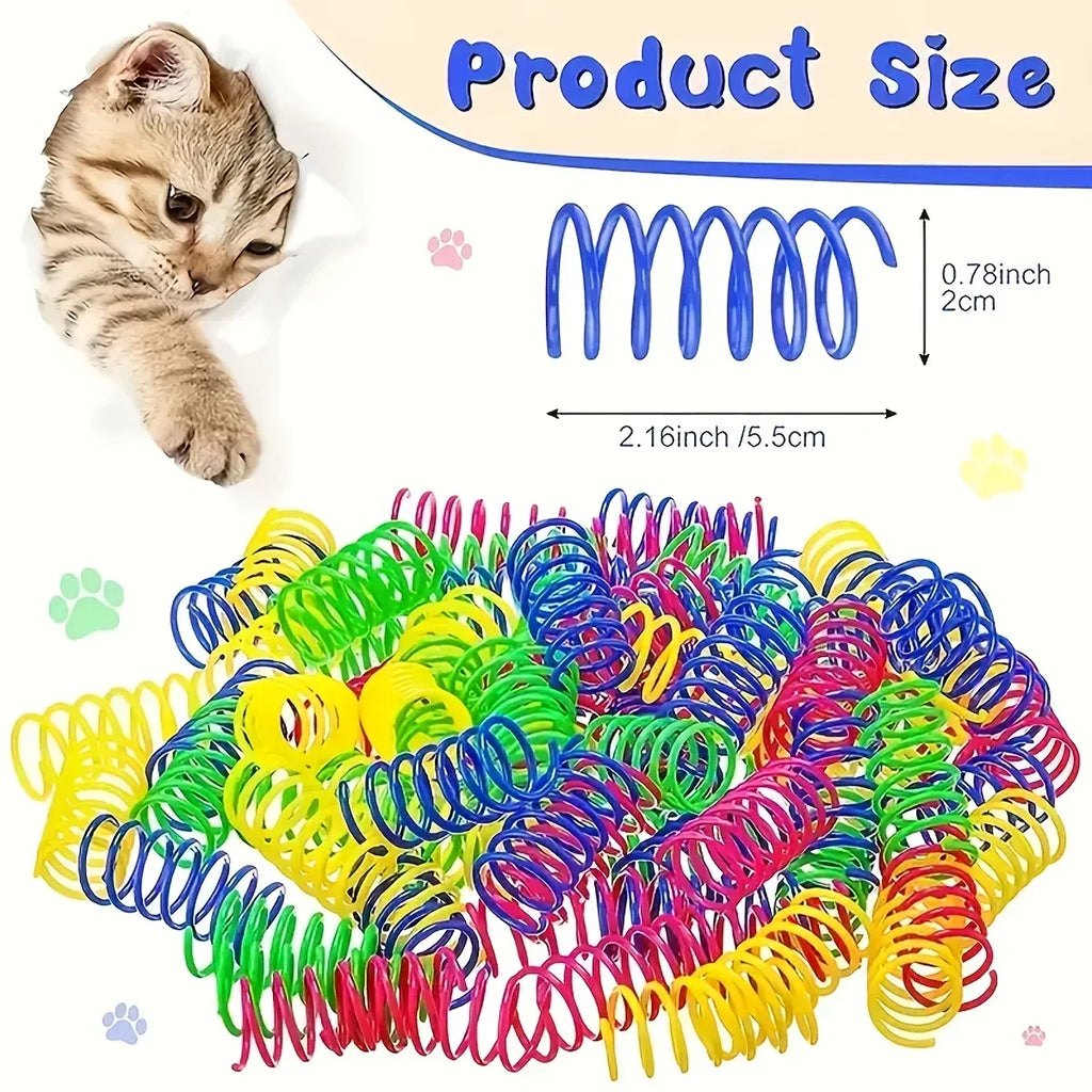 Cat Toys – Mixed Variety Plastic and Plush Toys