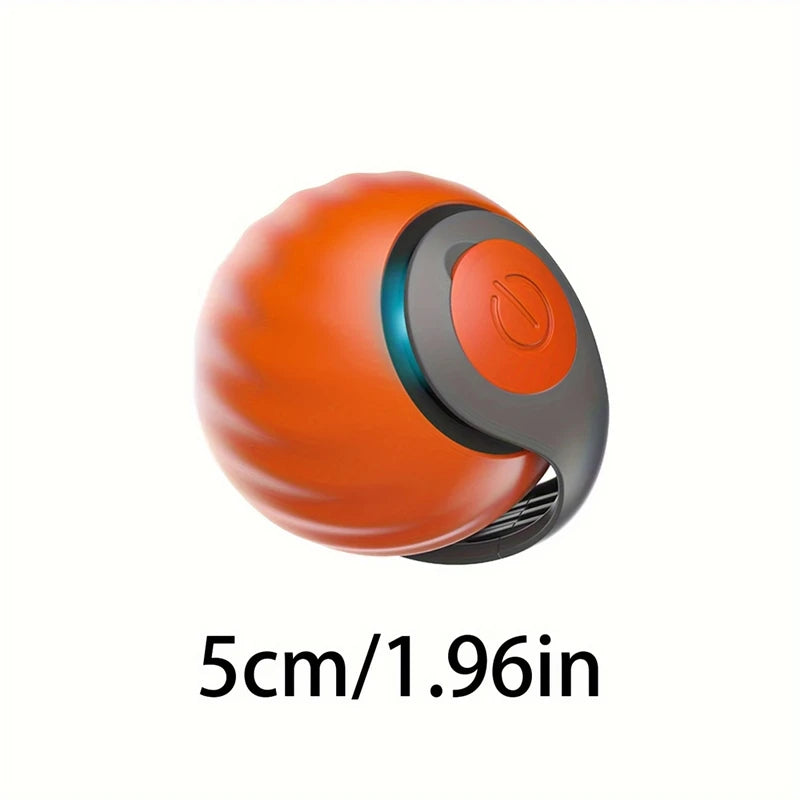 Automatic Interactive Cat Toy Ball – USB Rechargeable Rolling Toy