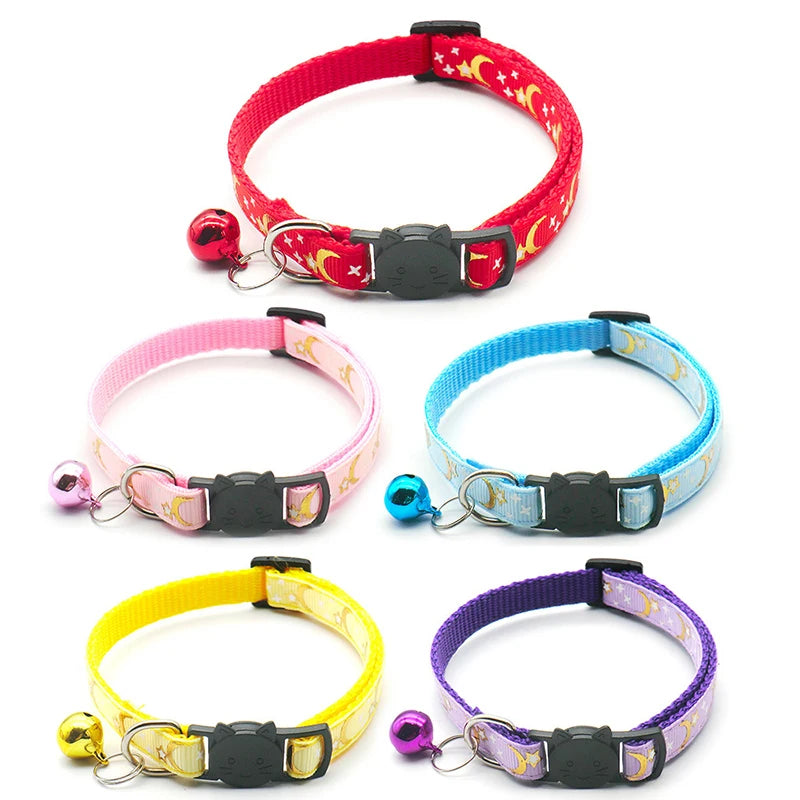 Reflective Cat Collar – Adjustable Breakaway Collar with Bell