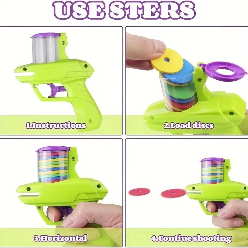 Interactive Frisbee Dog Toy – Foam Chase Toy with 15 Discs