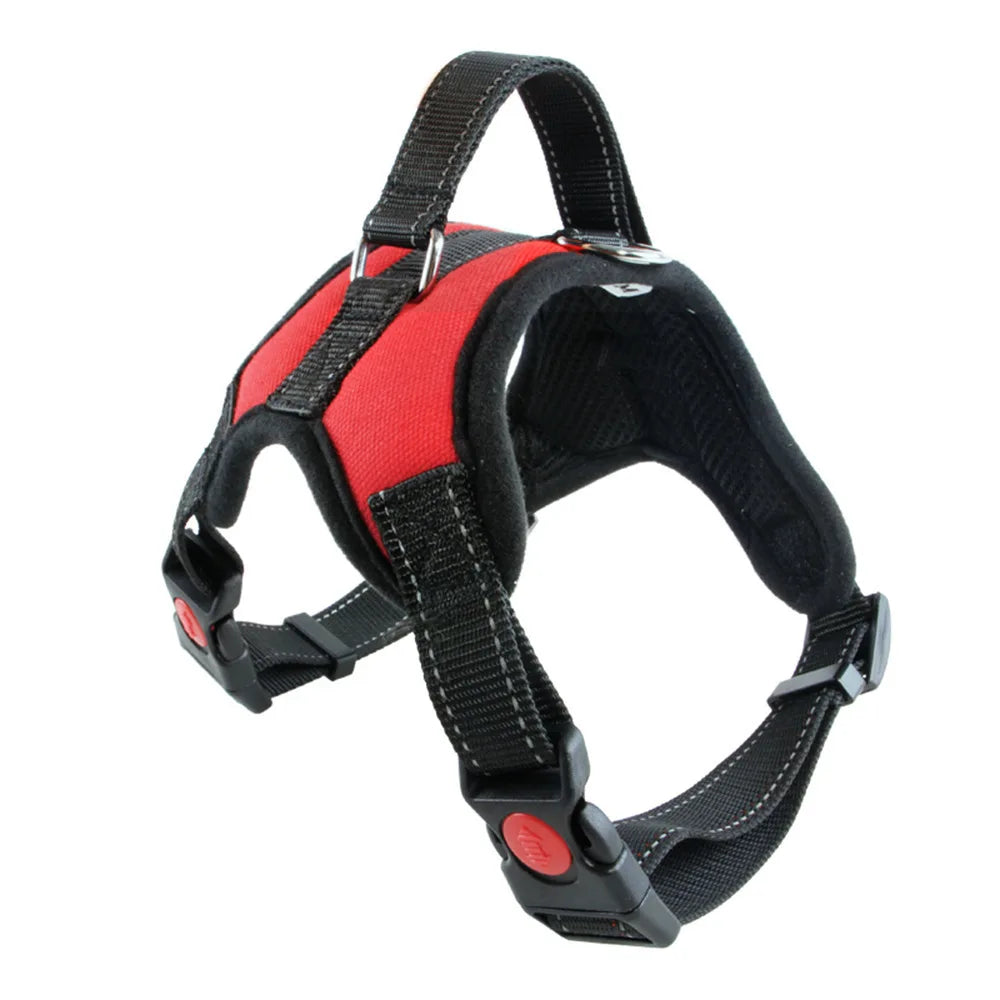 Dog Harness Vest – Padded Reflective Adjustable
