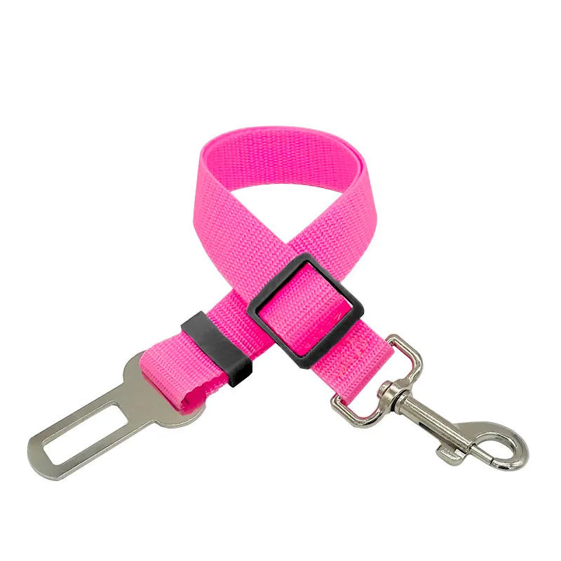 Dog Car Seat Belt – Adjustable Nylon Vehicle Safety Harness