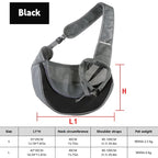 Dog Sling Carrier – Breathable Small Dog Backpack for Travel