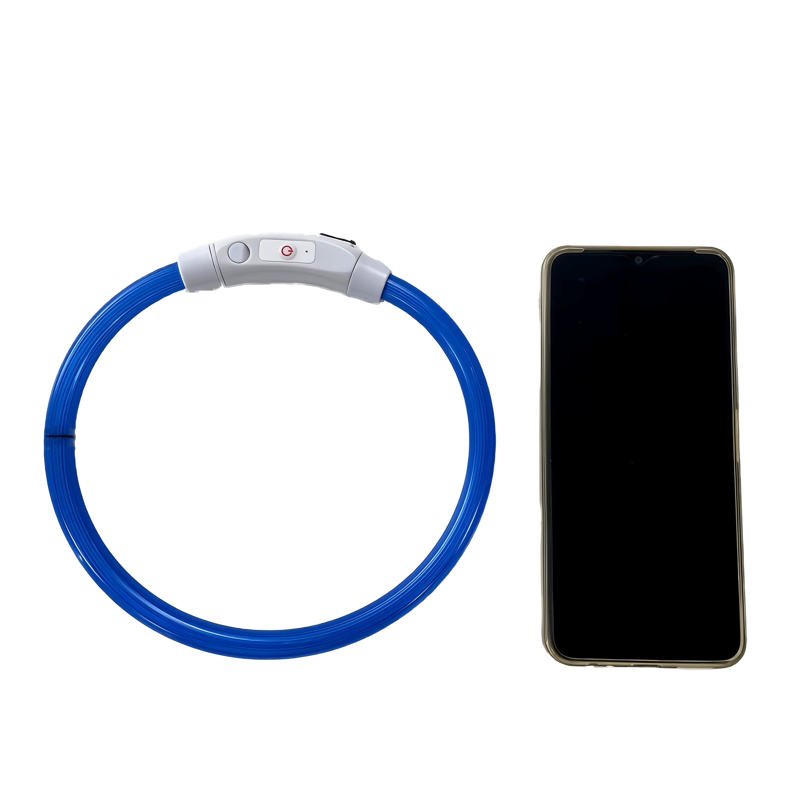 LED Dog Collar – USB Rechargeable Light-Up Reflective Collar